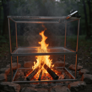 Full Monty Knockdown Braai Stand